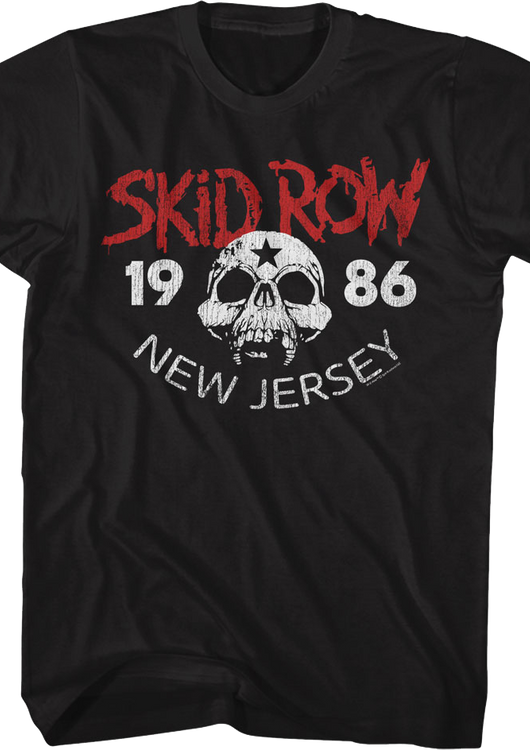 1986 Skull Skid Row T-Shirt - main product image