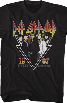 1987 Concert Def Leppard T-Shirt