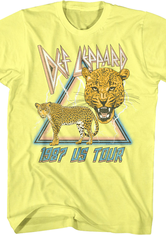 1987 US Tour Def Leppard T-Shirt - main product image