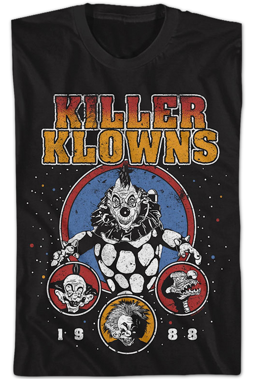 1988 Collage Killer Klowns From Outer Space T-Shirtmain product image