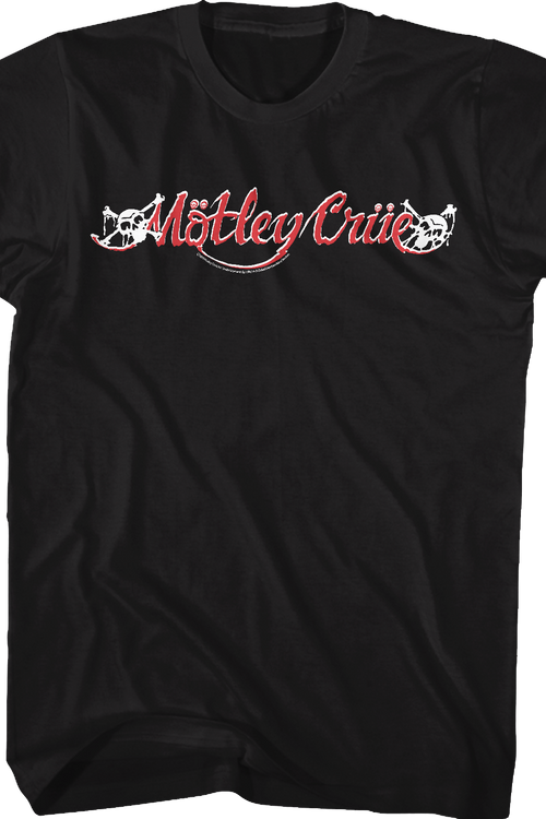 1989-1994 Logo Motley Crue T-Shirt - main product image