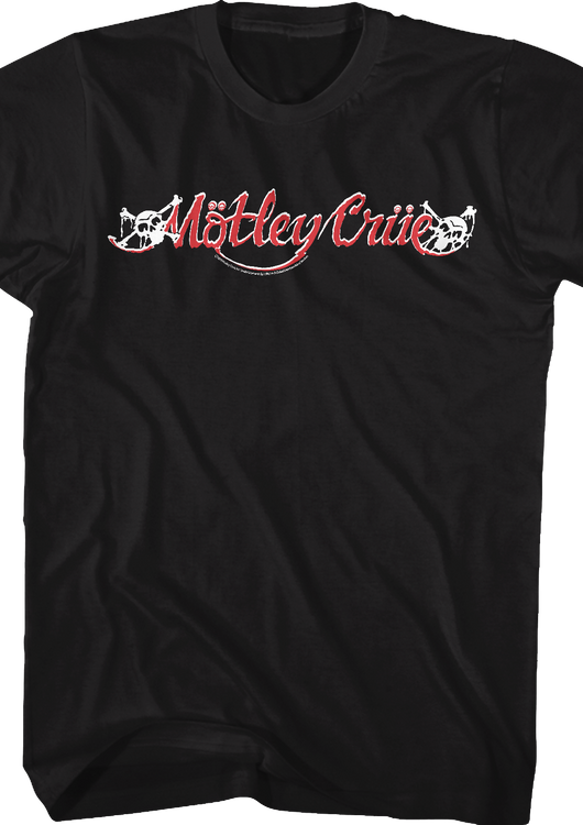 1989-1994 Logo Motley Crue T-Shirt - main product image