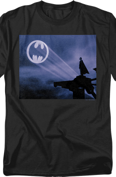 1989 Bat Signal Batman T-Shirt