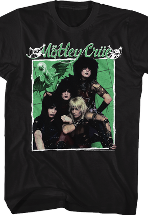 1989 Group Photo Motley Crue T-Shirt