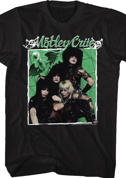 1989 Group Photo Motley Crue T-Shirt - main product image