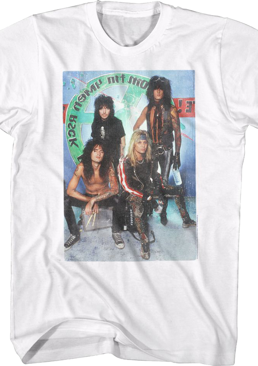 1989 Photo Motley Crue T-Shirt - main product image