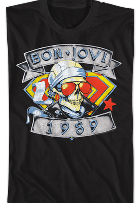 1989 Skull Bon Jovi T-Shirt
