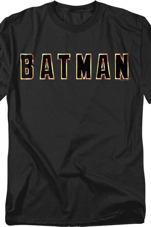 1989 Title Logo Batman T-Shirtmain product image