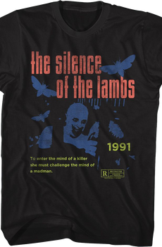 1991 Poster Silence Of The Lambs T-Shirt