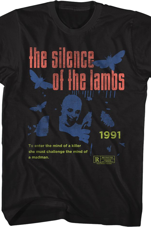 1991 Poster Silence Of The Lambs T-Shirtmain product image