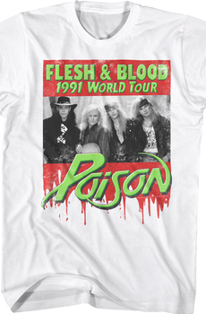 1991 World Tour Poison T-Shirt