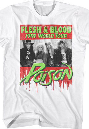1991 World Tour Poison T-Shirt