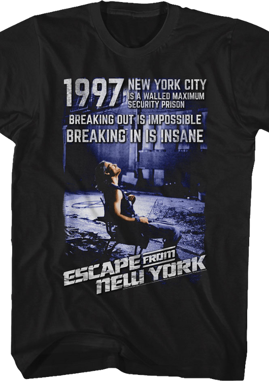 1997 Escape From New York T-Shirt - main product image