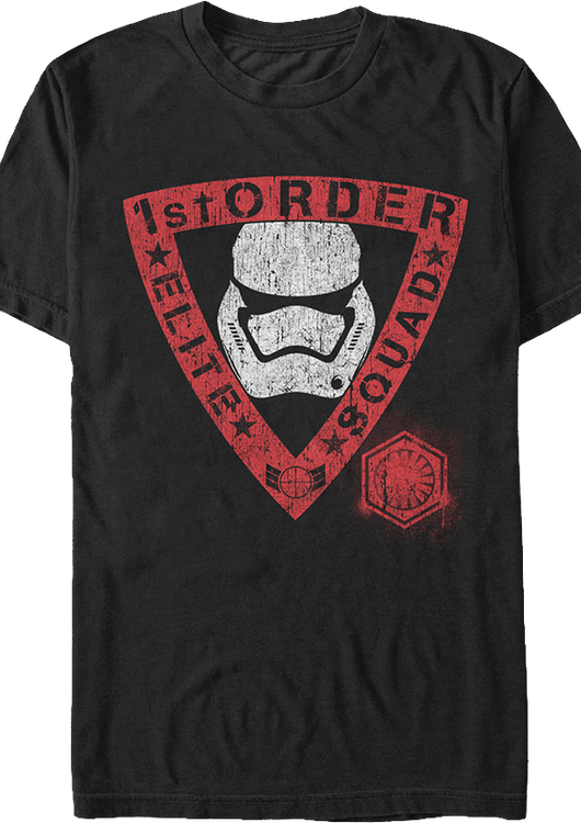 1st Order Elite Squad Star Wars T-Shirt - main product image