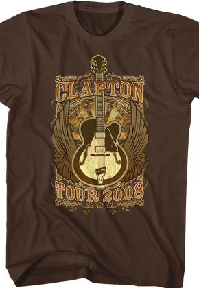 2008 Tour Eric Clapton T-Shirt