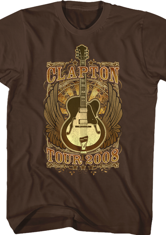 2008 Tour Eric Clapton T-Shirt - main product image
