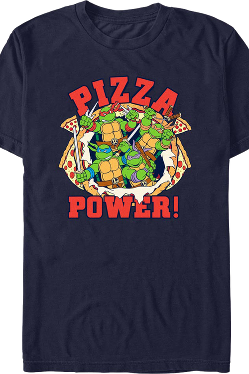 Pizza Power Teenage Mutant Ninja Turtles T-Shirtmain product image
