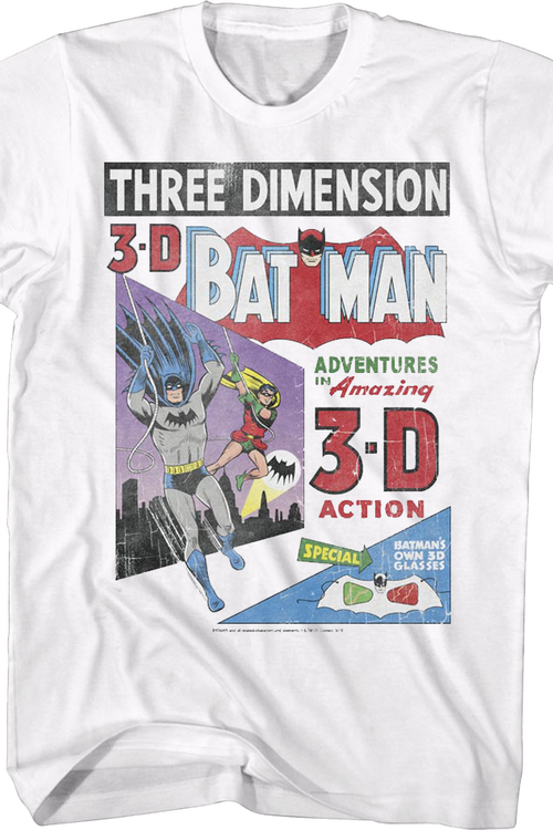 3-D Batman Cover DC Comics T-Shirtmain product image