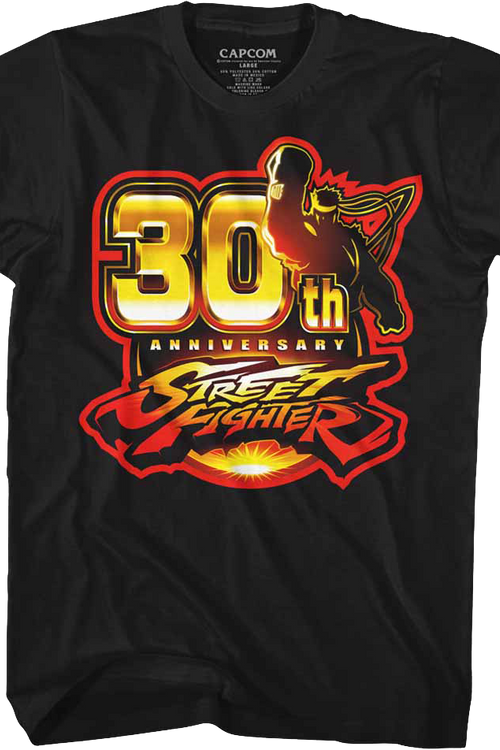 30th Anniversary Street Fighter T-Shirtmain product image