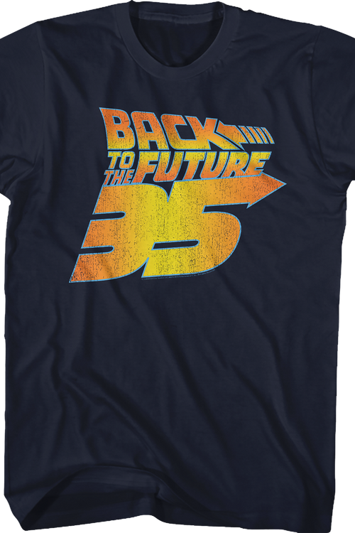 35 Years Back To The Future T-Shirtmain product image