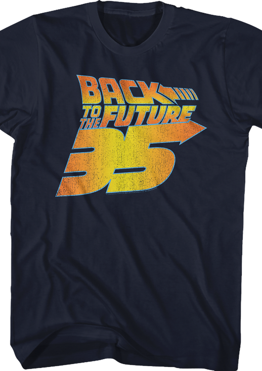 35 Years Back To The Future T-Shirt - main product image