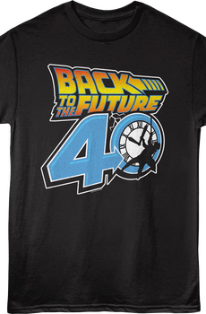 40th Anniversary Back To The Future T-Shirt