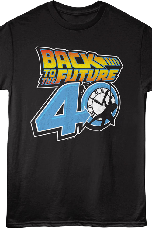 40th Anniversary Back To The Future T-Shirtmain product image