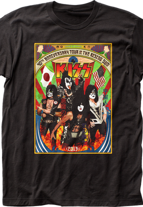 40th Anniversary Tour KISS T-Shirt