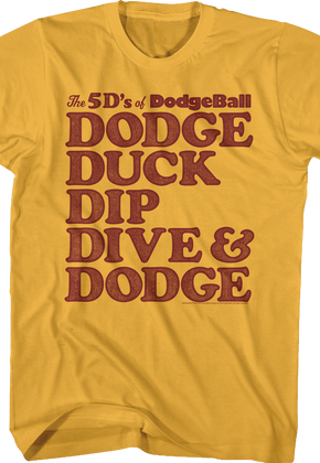 5 D's Dodgeball T-Shirt