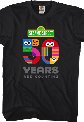 50 Years and Counting Sesame Street T-Shirt