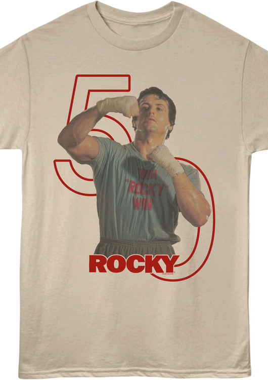 50th Anniversary Rocky T-Shirt - main product image