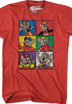 6 Cheese's Chuck E. Cheese T-Shirt