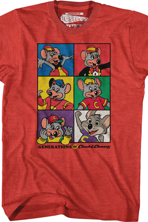 Chuck e cheese t shirt shop