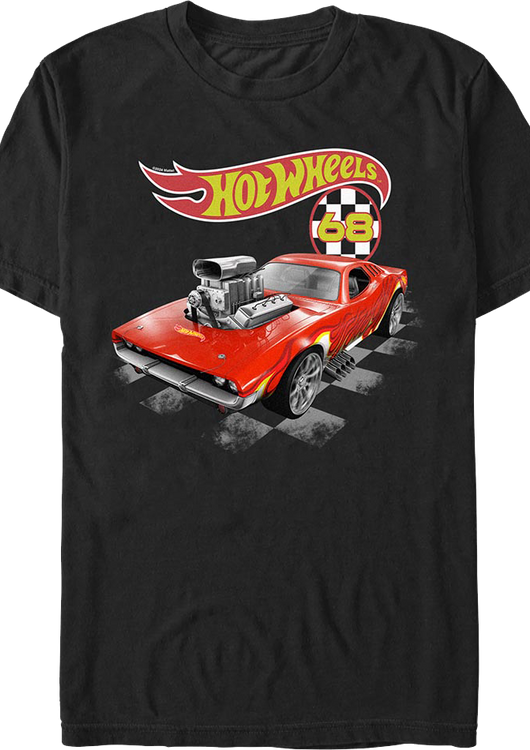 '68 Checkerboard Hot Wheels T-Shirt - main product image