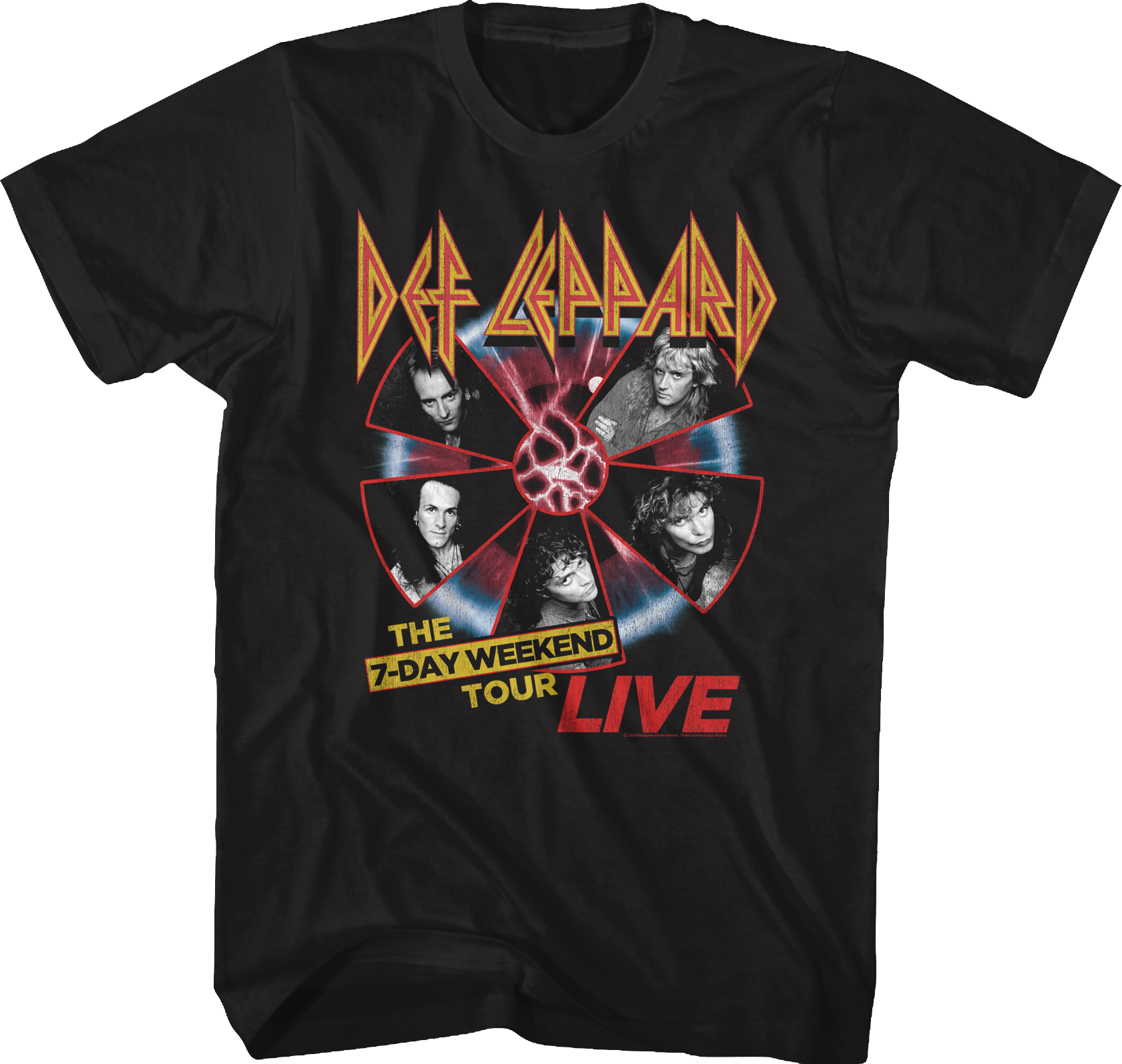 7-Day Weekend Tour Def Leppard T-Shirt