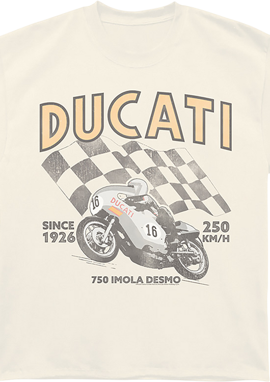750 Imola Desmo Ducati Oversized T-Shirt - main product image
