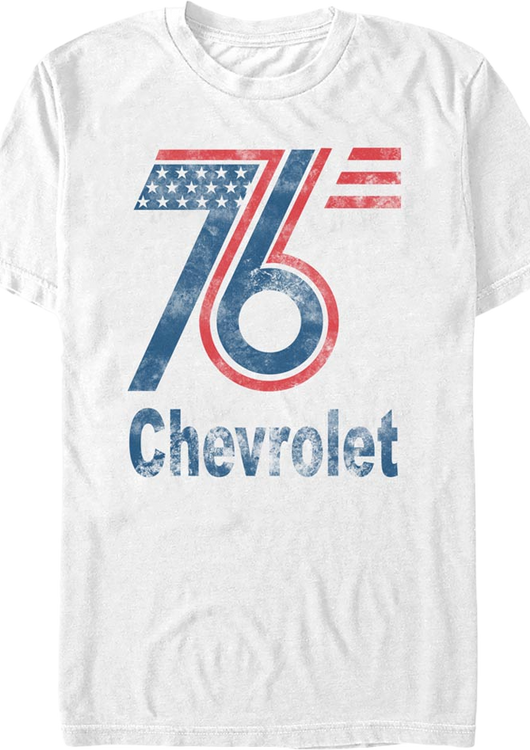 76 Stars & Stripes Chevrolet T-Shirt - main product image