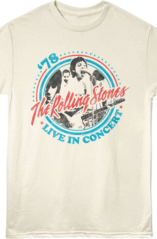 '78 Concert Circle Rolling Stones T-Shirt
