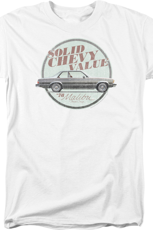 '78 Malibu Chevrolet T-Shirtmain product image