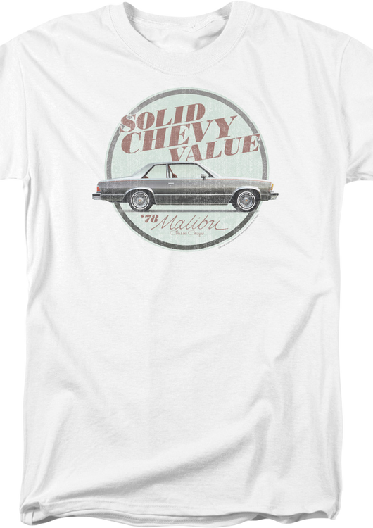 '78 Malibu Chevrolet T-Shirt - main product image