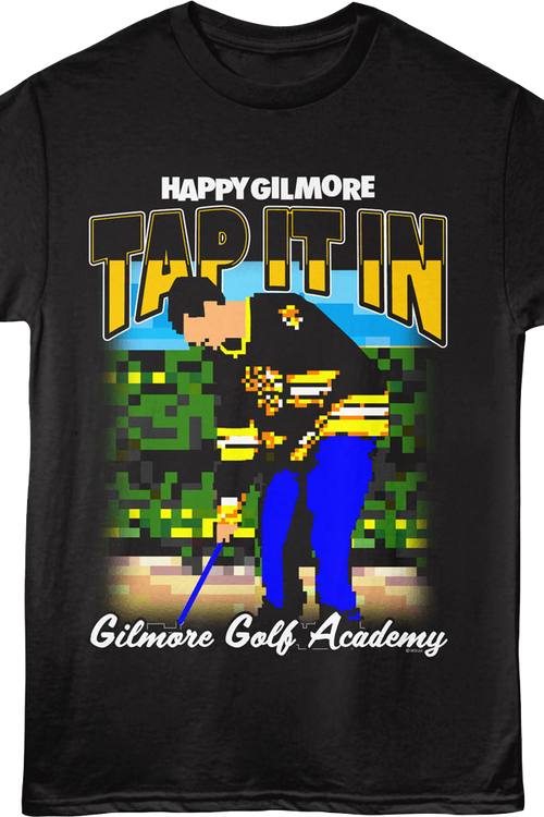 8-Bit Gilmore Golf Academy Happy Gilmore T-Shirtmain product image