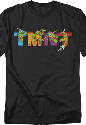 8-Bit Heroes Teenage Mutant Ninja Turtles T-Shirt