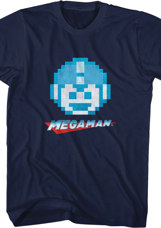 8-Bit Mega Man T-Shirt - main product image