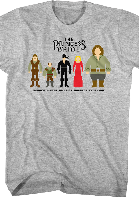 8-Bit Princess Bride T-Shirt - main product image