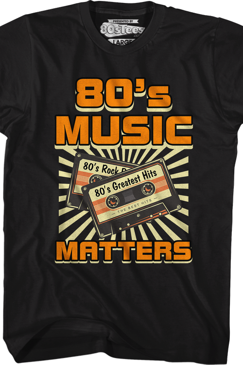 80's Music Matters T-Shirtmain product image