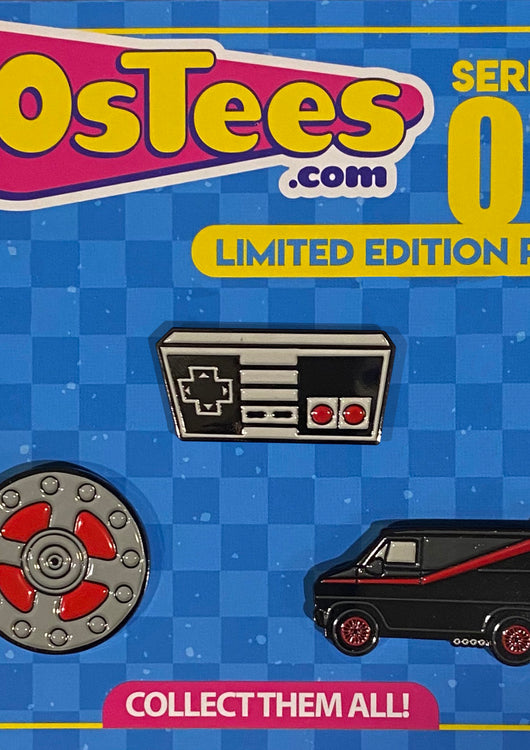 80sTees.com 20th Anniversary Enamel Pin Set - Series 1 - main product image