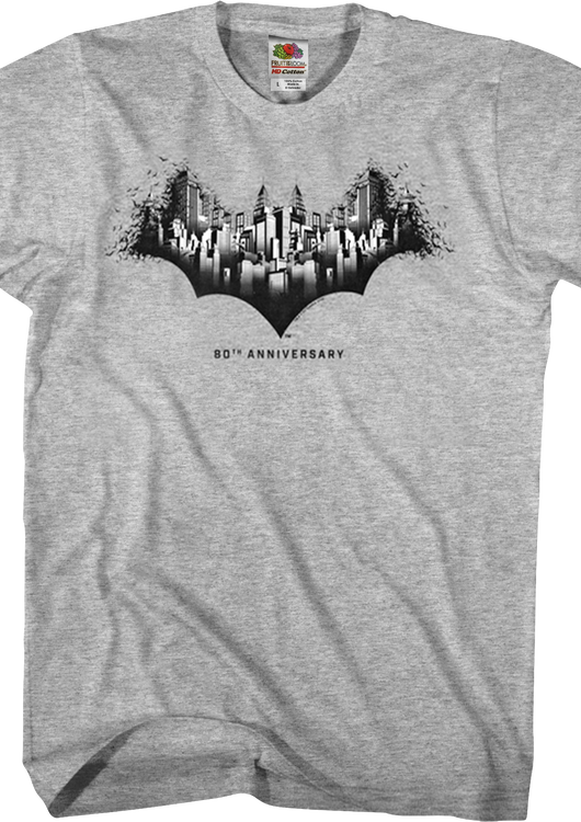80th Anniversary Batman T-Shirt - main product image