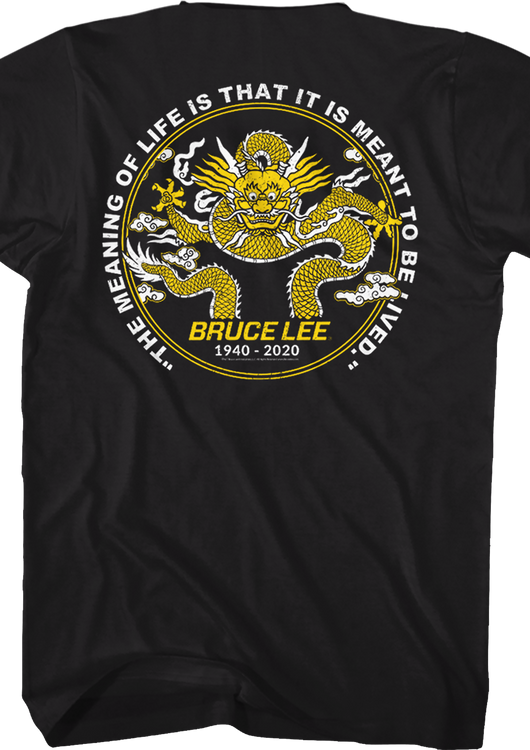 80th Anniversary Bruce Lee T-Shirt - main product image