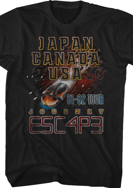 81-82 Tour Journey T-Shirt - main product image