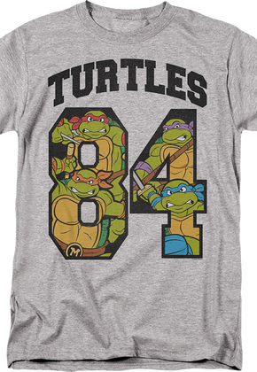 84 Collage Teenage Mutant Ninja Turtles T-Shirt